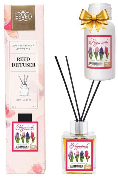 Sümbül Kokusu 100 Ml Çubuklu Oda Kokusu Yedek Dolum Şişesi Hediyeli ürün görseli