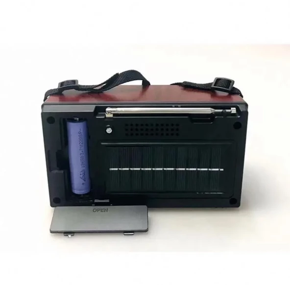 NNS Ns-8123 Usb / Tf Kart / Fm Retro Taşınabilir Bluetooth Hoparlör - 4
