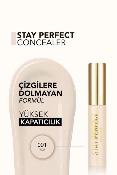 Flormar Doğal Bitişli Kapatıcı Concealer 001 - Resim 5