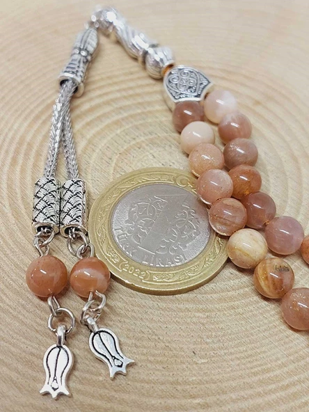 Güneş Taşı 33lük Tesbih 6mm (2940) - Resim 3