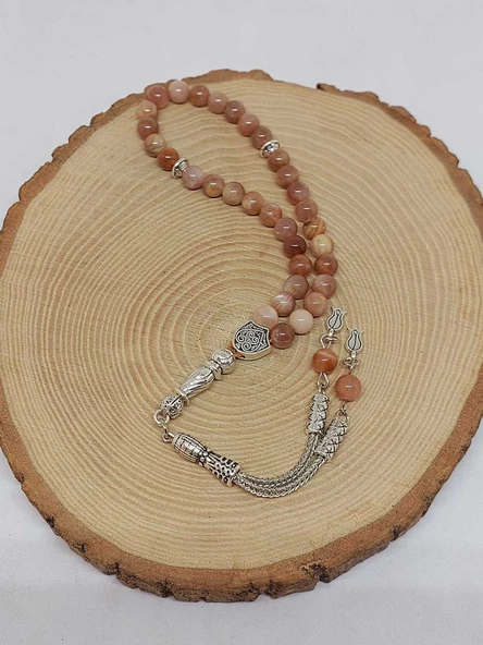 Güneş Taşı 33lük Tesbih 6mm (2940) - Resim 4