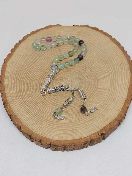 Florit Taşı 33lük Tesbih 6mm (1267) - Resim 4