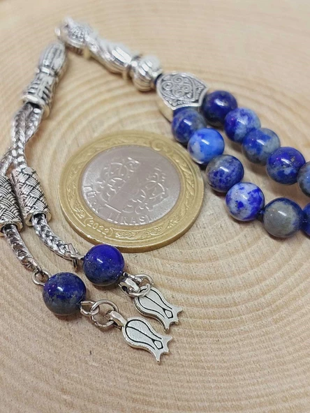 Lapis Taşı 33lük Tesbih 6mm (1920) - Resim 3