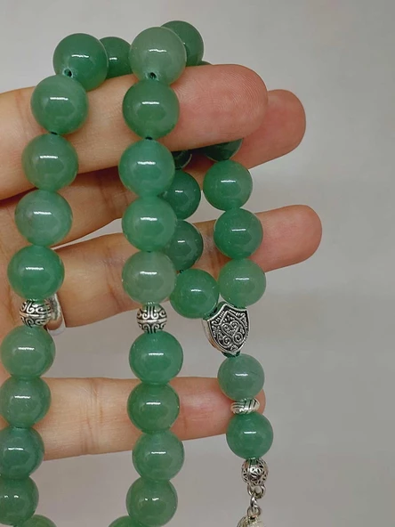 Aventurin Taşı 33lük Tesbih 10mm (8952) - Resim 2