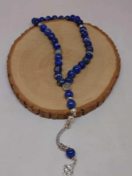 Lapis Taşı 33lük Tesbih 10mm (4445) - Resim 4