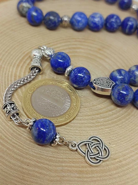 Lapis Taşı 33lük Tesbih 10mm (4445) - Resim 3