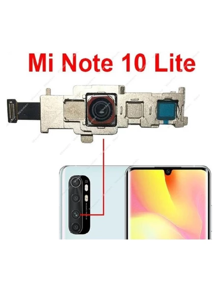 MI NOTE 10 LİTE ARKA KAMERA