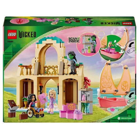 LEGO Wicked Glinda, Elphaba ve Nessarose, Shiz Üniversitesi’nde 75681 - 4