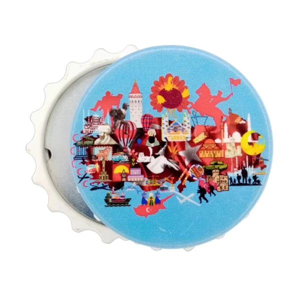 Türkiye Temalı Magnet Kapak Açacak - Resim 3