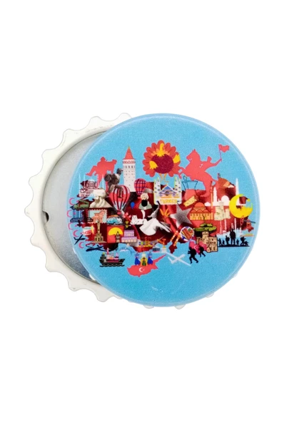 Türkiye Temalı Magnet Kapak Açacak - Resim 6