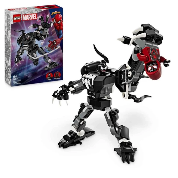 LEGO® Marvel Venom Robot Zırhı Miles Morales'e Karşı 76276