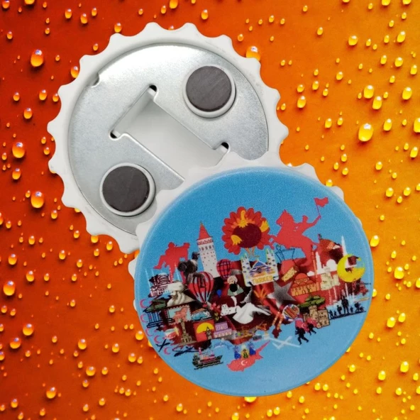 Türkiye Temalı Magnet Kapak Açacak - Resim 2