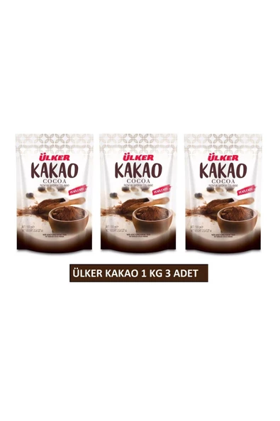 ÜLKER KAKAO 1 KG 3 ADET