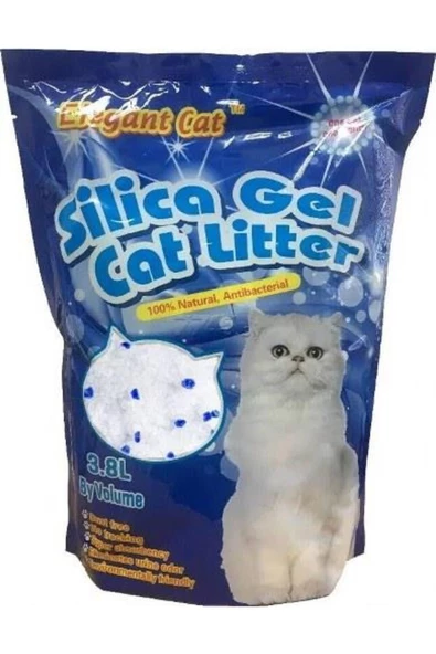 Elegant Cat Silika Gel Kristal Kedi Kumu 3.8 Lt