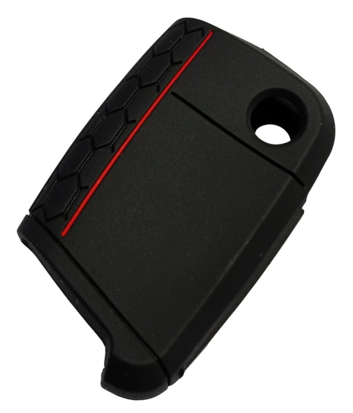 Volkswagen Golf 7 Skoda Octavia A7 Seat MQB Silikon Anahtar Kılıfı Kumanda Kılıfı Oto Anahtarlık - Resim 3