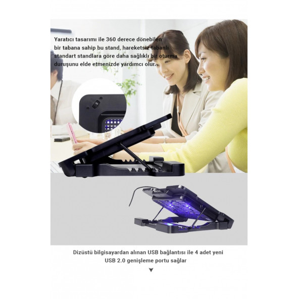Mühlen N10-4 Ayarlanabilir Ergonomik Bilgisayar ve Tablet Standı - 5