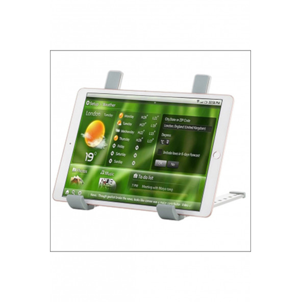 Mühlen N29 Ergonomik Taşınabilir Katlanır Pc Tablet Standı - 8