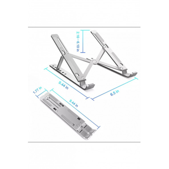 Mühlen N29-3 Ergonomik Taşınabilir Katlanır Pc Tablet Standı - 2