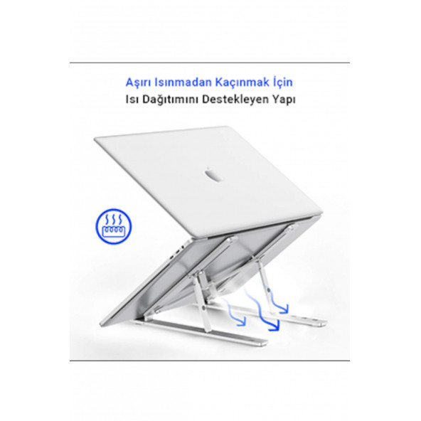 Mühlen N29-3 Ergonomik Taşınabilir Katlanır Pc Tablet Standı - 4