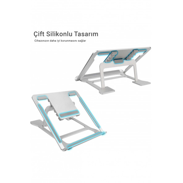 Mühlen N24-2 Ergonomik Taşınabilir Dizüstü Bilgisayar Standı - 8