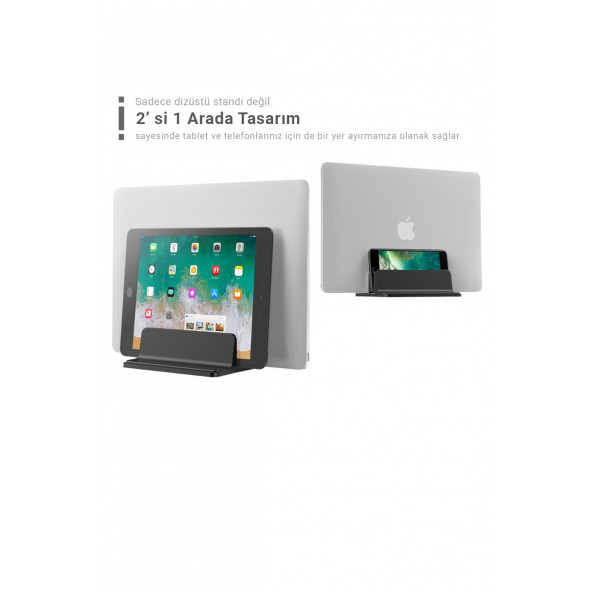 Mühlen N17-2 Taşınabilir Alüminyum Alaşımlı Çoklu Tablet Standı - 6