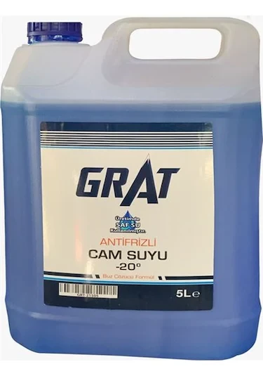 Grat Cam Suyu Antifriz 5 Lt - ( Cam Suyu -20°c )