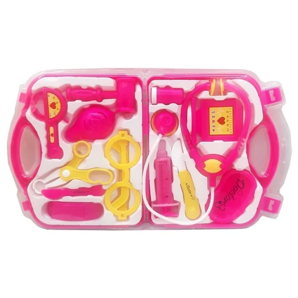 Trio Oyuncak Pembe Doktor Seti Pembe TRIO14 - 2