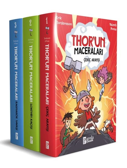 Thor'un Maceraları (3 Kitap)