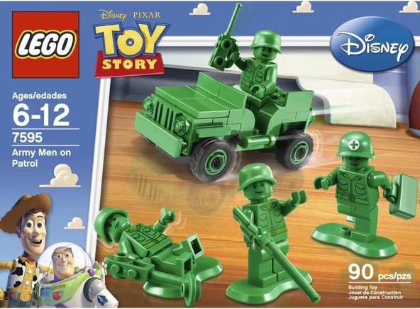 LEGO 7595 Toy Story Oyuncak Hikayesi Army Men on Patrol