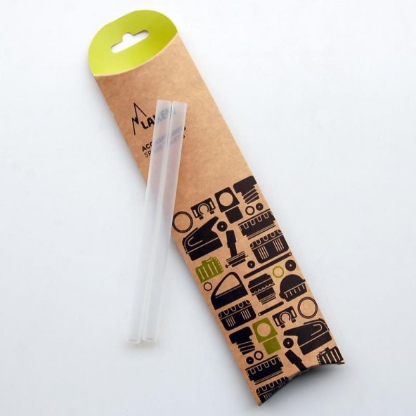 Laken Çelik LKTJ7 Jannu Şişe 2 Adet Pipet 225mm LKTBTJ7 - 2