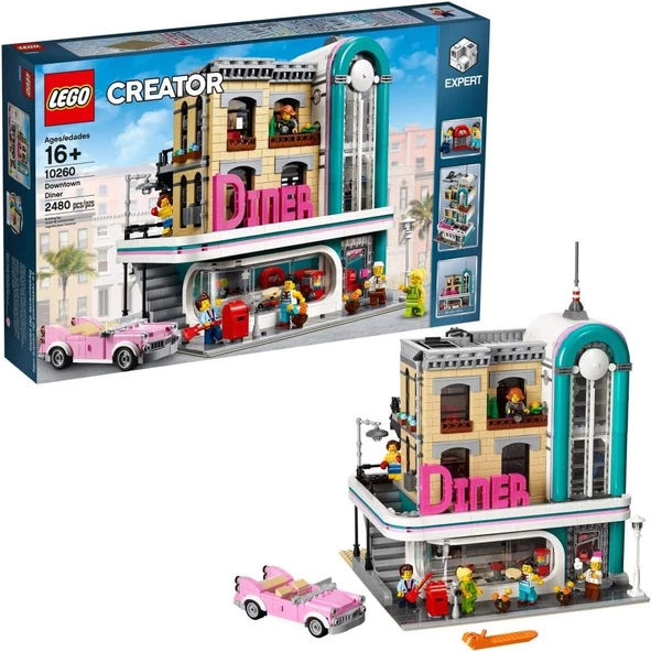 LEGO 10260 Creator Expert Downtown Diner - 2