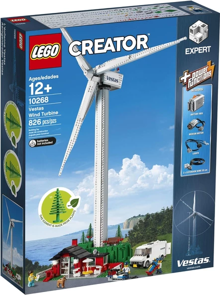 LEGO 10268 Creator Vestas Wind Turbine Rüzgar Gülü