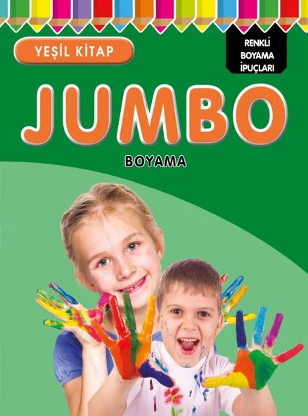 Jumbo Boyama Yeşil Kitap