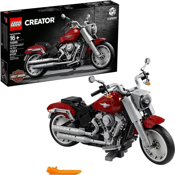 LEGO 10269 Creator Expert Harley-Davidson Fat Boy - Resim 3