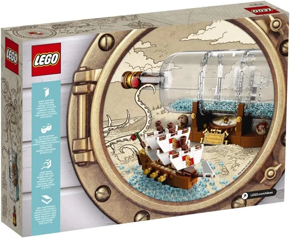 LEGO 21313 Ideas Ship in a Bottle - 2