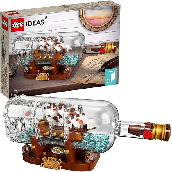 LEGO 21313 Ideas Ship in a Bottle - 3