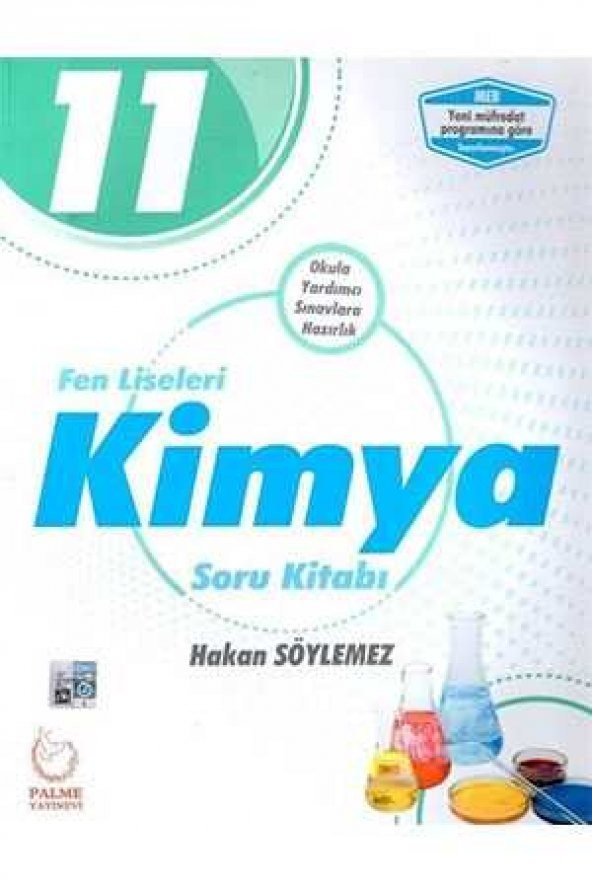 Palme Yayınevi 11.Sınıf Fen Liseleri Kimya Soru