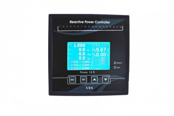 (UES) Power 18-K Reaktif Güç Kontrol Rölesi