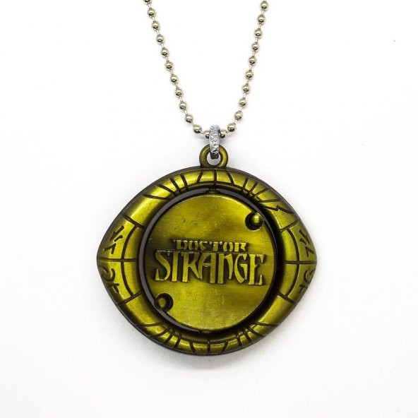 Dr Strange Marvel Avengers Metal Zincirli Kolye Ve Anahtarlık Set - 2