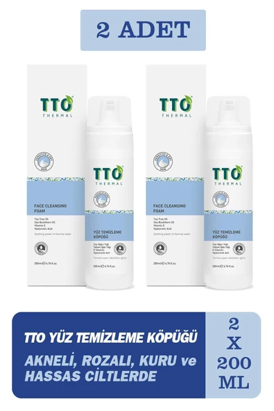 TTO Köpük Solüsyon 200 ml 2 Adet Pompalı