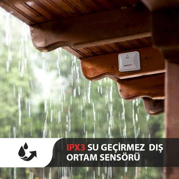 Thermopro Tx-2 Tp60s/Tp63a/Tp65a/Tp67a İçin İlave Dış Sensör - 3