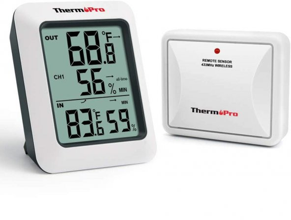 ThermoPro TP60S Wifi İç-Dış Mekan Dijital Isı ve Nem Ölçer