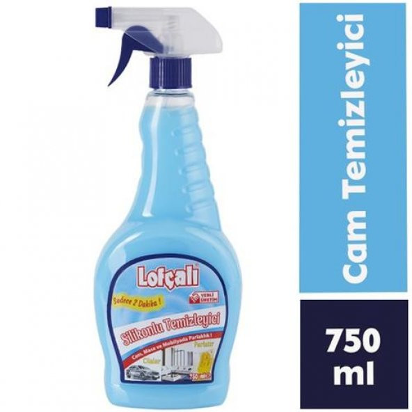 Lofçalı Silikonlu Cam Temizleyici 750 ml