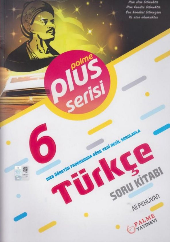 Palme Yayınevi 6.sınıf Plus Türkçe Soru Kitabı