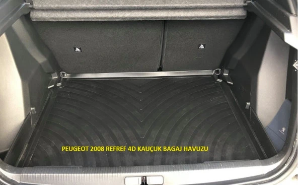 Peugeot 2008 Refref 4D Kauçuk Bagaj Havuzu 2020 2023