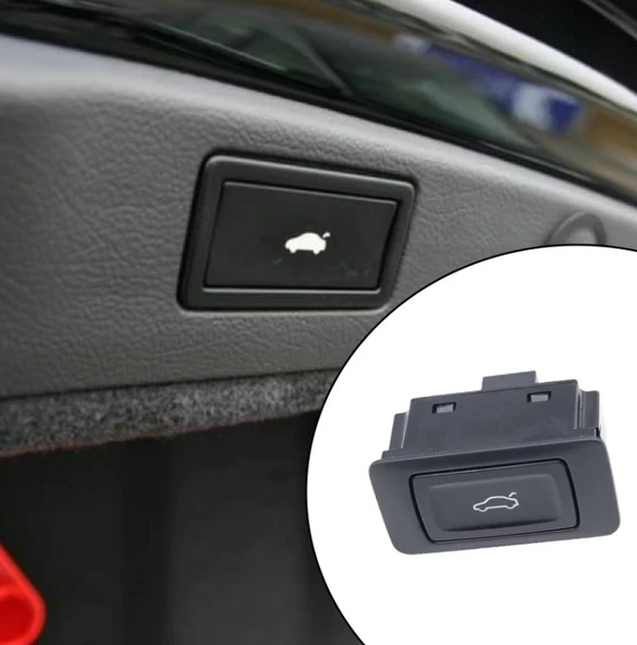 AUDİ A4 BAGAJ KAPAĞI KAPATMA DÜĞMESİ ANAHTARI ELEKTİRİKLİ BAGAJ  2008-2012 - 4