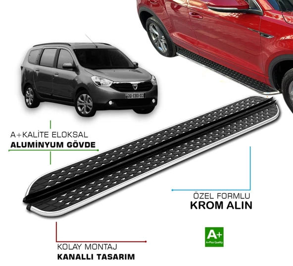 DACIA LODGY 2012 2013 2014 2015 2016 2017 2018 2019 2020 YAN BASAMAK ürün görseli 1
