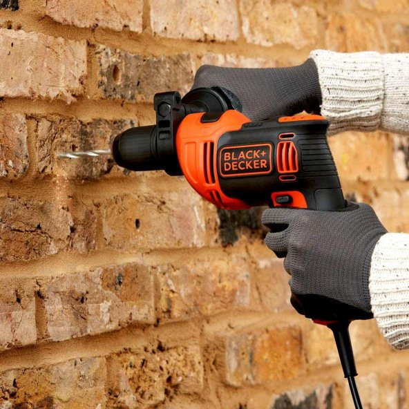 Black+Decker BEH550 550Watt 13mm Darbeli Matkap - 3