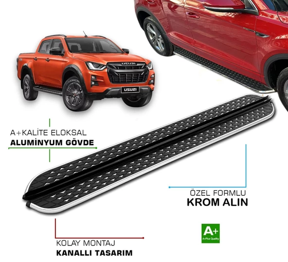 ISUZU D MAX 2020 2021 2022 2023 2024 2025 BASAMAK ürün görseli 1