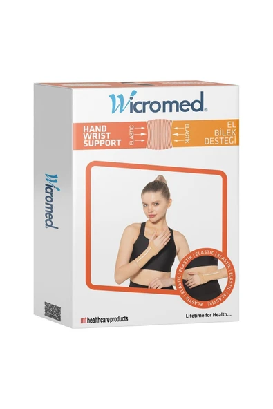 Wicromed Elastik Sport El Bilek Desteği - Medium